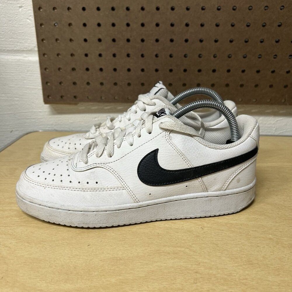 Nike Court Vision Low Next Nature 'White Black' DH3158-101 Women's Shoes 8.5